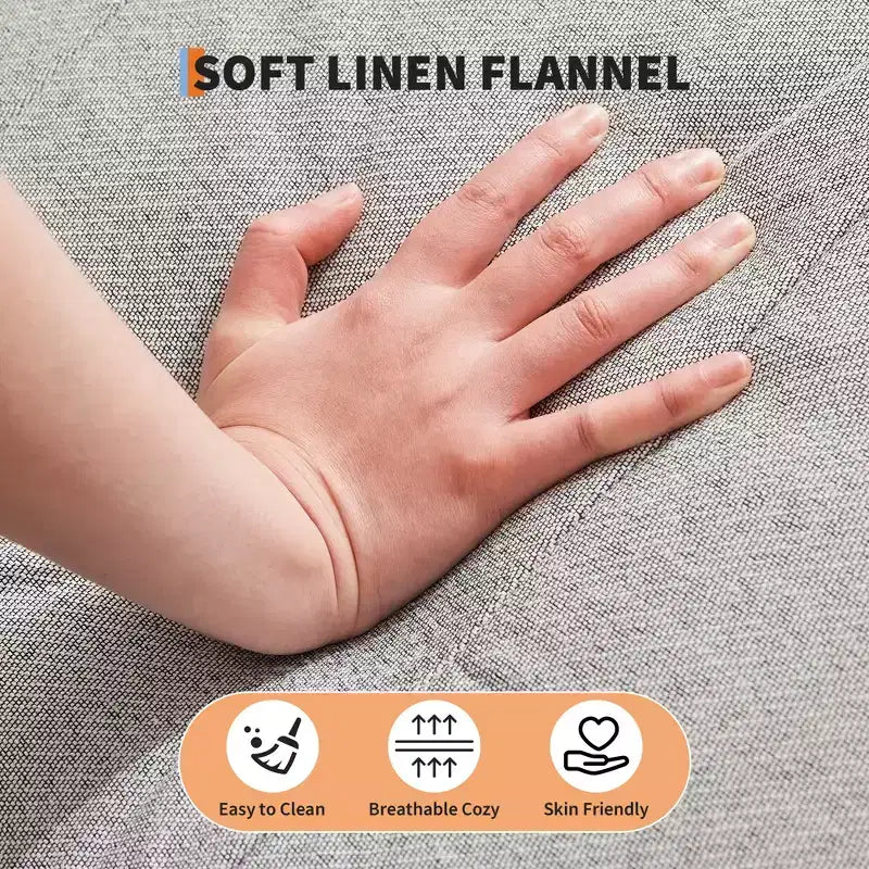 Divano letto futon convertibile a 3 posti Verde / Grigio