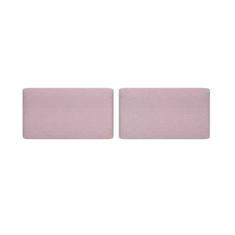 Letto a pavimento singolo bianco/multicolore con 2 testiere flottanti, per 2 bambini