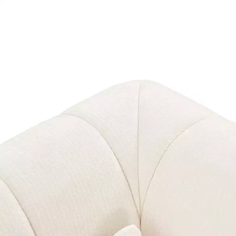 Divano convertibile a L 4 posti beige/espresso/verde/arancione