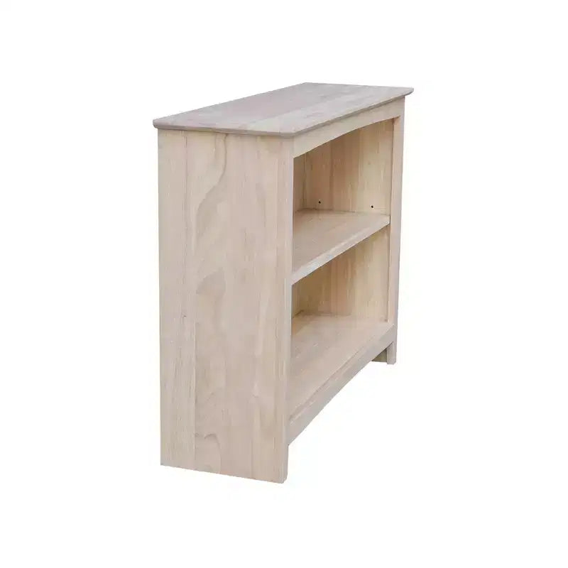 Libreria Shaker non finita, 2 ripiani, 96,5 cm L x 76 cm H