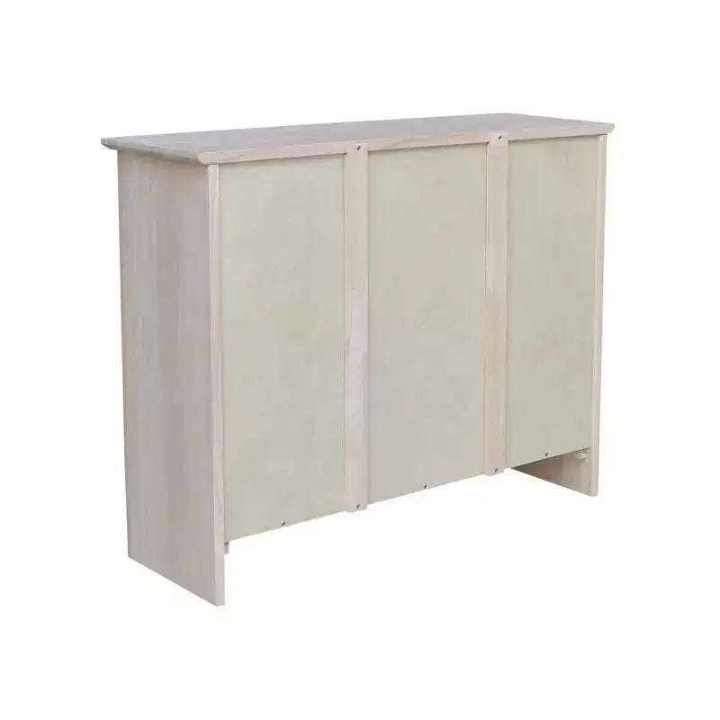 Libreria Shaker non finita, 2 ripiani, 96,5 cm L x 76 cm H