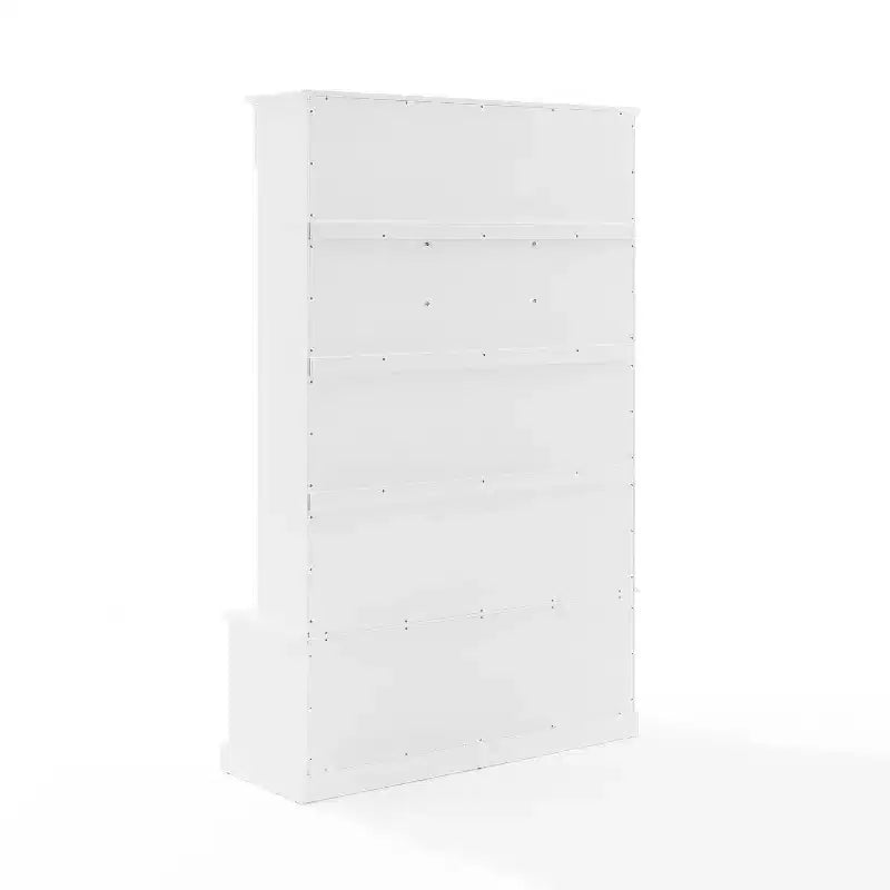 Appendiabiti da ingresso in stile rustico bianco con panca – 1 persona