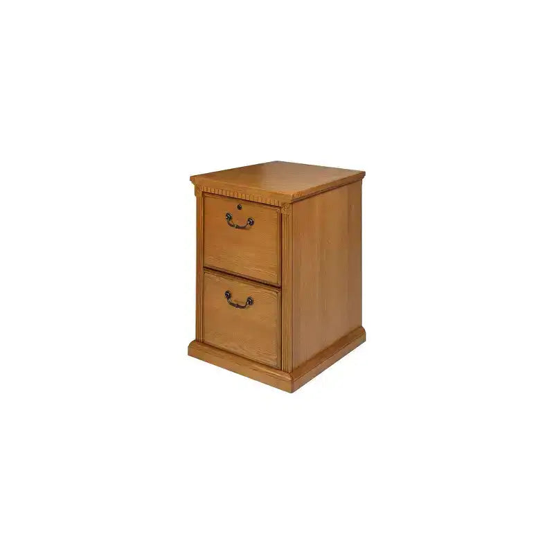 Classificatore stretto Oxford Brown a 2 cassetti, 1 persona
