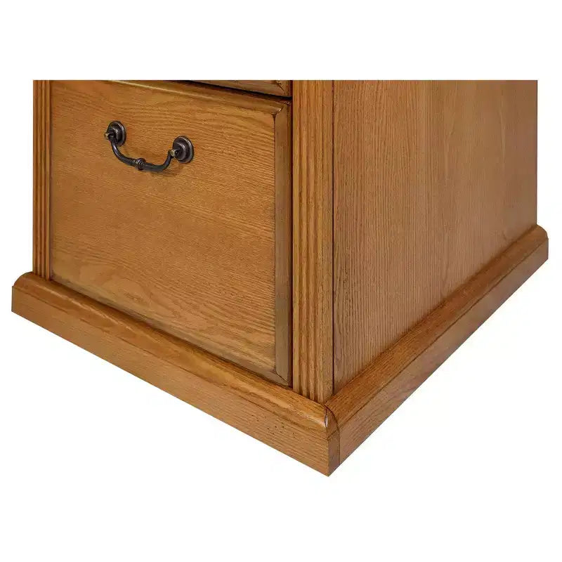 Classificatore stretto Oxford Brown a 2 cassetti, 1 persona