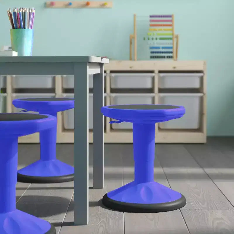 Sgabello Active Motion per bambini, colori assortiti, seduta singola