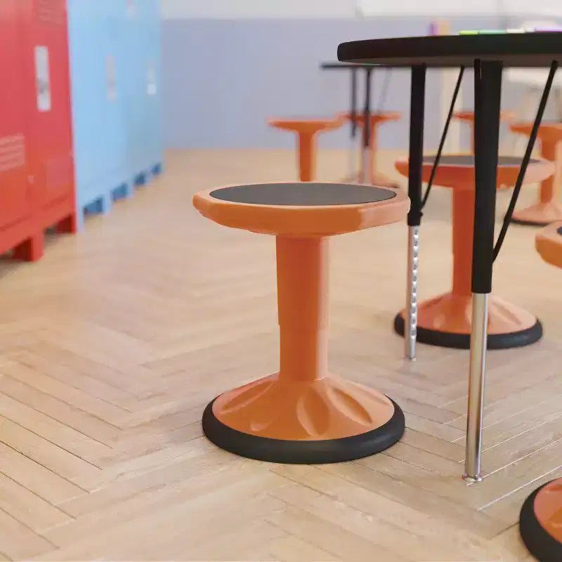 Sgabello Active Motion per bambini, colori assortiti, seduta singola