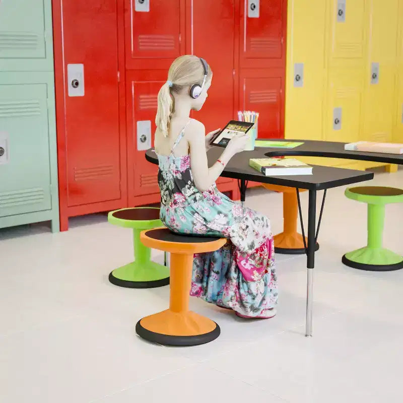 Sgabello Active Motion per bambini, colori assortiti, seduta singola