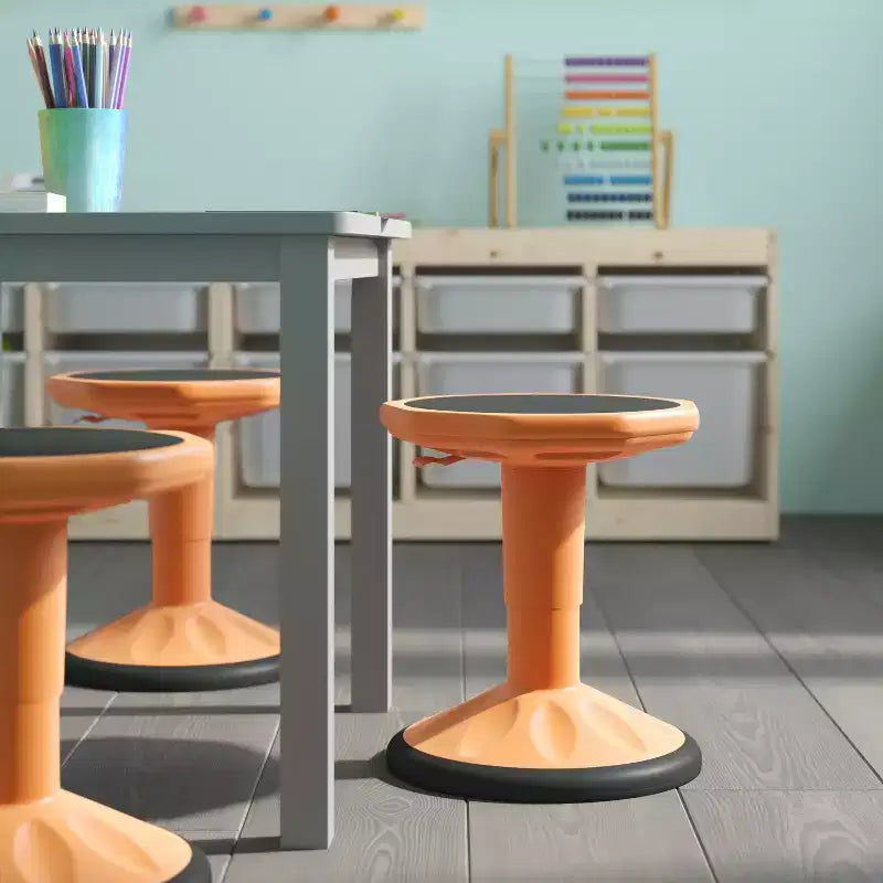 Sgabello Active Motion per bambini, colori assortiti, seduta singola