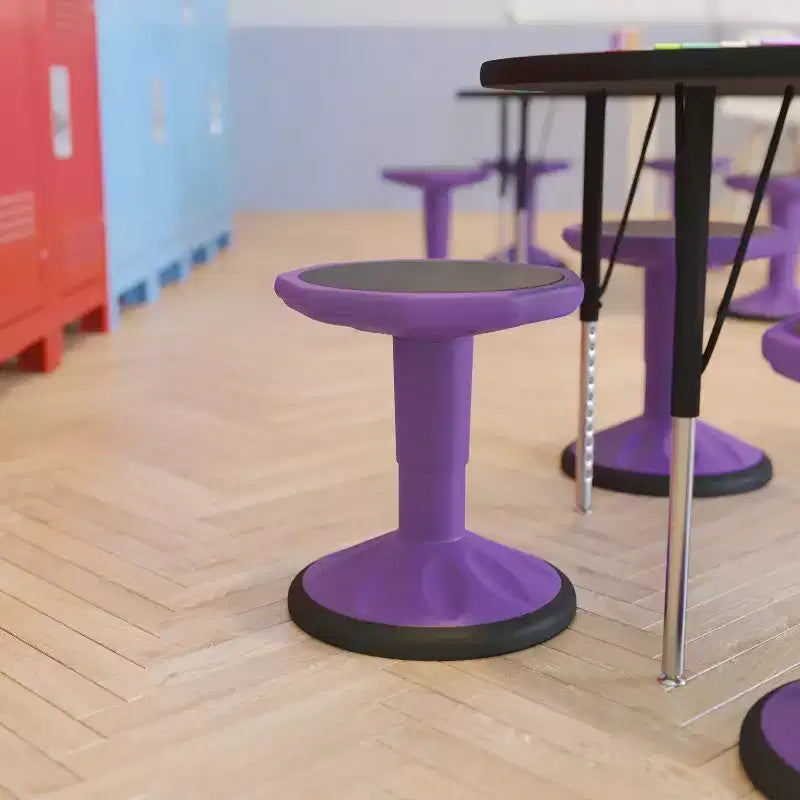 Sgabello Active Motion per bambini, colori assortiti, seduta singola